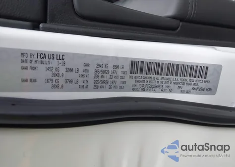 2019 Jeep Grand Cherokee High Altitude 4X4 из США, поврежденный, VIN 1C4RJFCG9KC660216